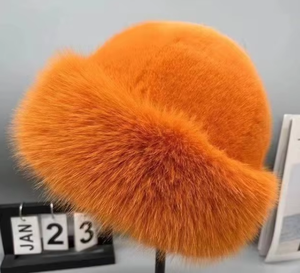 2025 Hot Products New Dick und warm Batch Foundation Style Fashion Bucket Hat für Damen-Fisherman Hat - Product Image 1