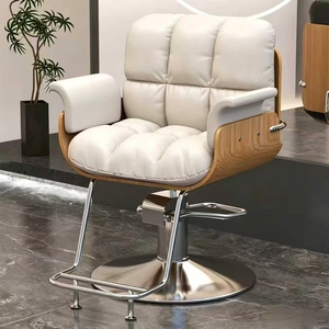 Fauteuil de salon pivotant réglable en hauteur, style 'Bubble Chair', pour coiffeurs et esthéticiennes haut de gamme - Product Image 3