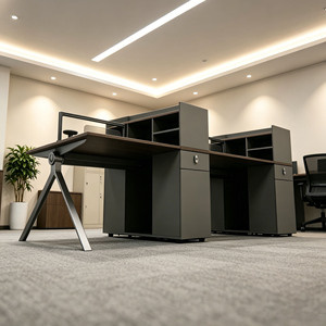 Postes de travail modernes et extensibles en open space : Idéaux pour les bureaux, les bureaux à domicile, les salles de lecture et les bibliothèques - Product Image 2