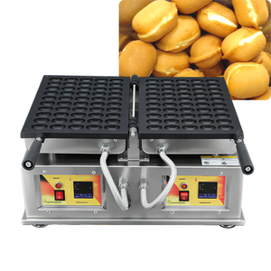 Haute efficacité double plaque 180 Flip Bubble Waffle Maker-2kW puissance, revêtement antiadhésif pour les stands de café et de rue occupés - Product Image 4