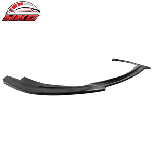 Compatible con Corolla SE XSE Sedan 2017-2019, Labio de Parachoques Delantero Estilo GT, Negro Sin Pintar - Product Image 3