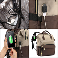 Sac à dos intelligent LOVEVOOK pour femme, idéal pour l'école, les voyages, les enseignantes et les infirmières – Sac à dos imperméable pour ordinateur portable – Vente en gros usine