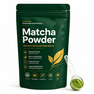 OEM ODM High-quality Matcha Tea Collagen Powder Fresh Flavor Adult Use 24 Months Shelf Supplement Health Tea - Product Image 1