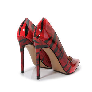 Zapatos de tacón sexys de charol <span class=keywords><strong>para</strong></span> baile, 5 pulgadas, aumento de altura, estampado, Primavera, <span class=keywords><strong>2022</strong></span> - Product Image 5