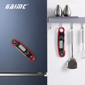 GAIMC-termómetro digital de cocina GFT138, medidor de temperatura para comida, barbacoa, a prueba de agua, pantalla LCD