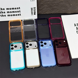 เคสโทรศัพท์มือถือกันกระแทกใส TPU นิ่ม PC แข็ง สำหรับ iPhone 18 Pro Max 17 Air 17 16E 16 15 14 13 12 11 ฝาหลังใส - Product Image 2