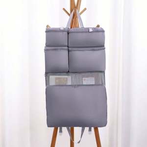 <b>Travel</b> Storage Hanging <b>Bag</b> with Multi-Pockets Organizer <b>for</b> <b>Clothes</b> Underwear & Socks Made of Polyester with Zipper Closure - Product Image 5