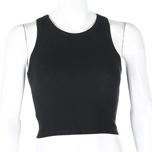 Женский однотонный топ с открытыми плечами - Product Image 3