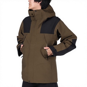 Veste d'extérieur 3 en 1 pour homme et femme, à capuche amovible, imperméable, coupe-vent, chaude, pour l'hiver - Product Image 3