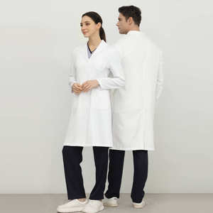 Blouses médicales unisexes pour hôpital, blouses chirurgicales pour hommes, vêtements de travail, blouses de laboratoire à manches longues, blouses de laboratoire de qualité supérieure - Product Image 1
