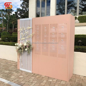 Support de signe de mariage en acrylique lisse, support de tableau de sièges - Product Image 4