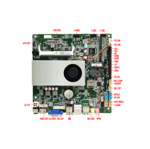 IPC6000-2C มินิพีซีพร้อมเมนบอร์ดซีรีส์ QM9400 QM9500 รองรับ Haswell รุ่นที่ 4 Broadwell รุ่นที่ 5 Core I3 I5 I7 - Product Image 2