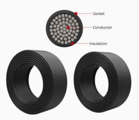 Hersteller H1z2z2-K TÜV Verzinntes Kupfer Photovoltaik DC PV1-F Elektrisches Photovoltaik-Solarkabel