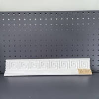 Moulures de plafond en mousse EPS 	   Corniche de plafond en polystyrène blanc pour décoration intérieure