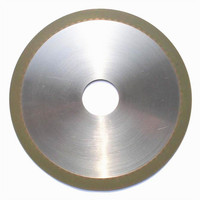 Meule diamantée à résine métallique soudée au laser 1A1R LF-80 pour la découpe du carbure de tungstène, de la céramique, du carbure cémenté et du verre