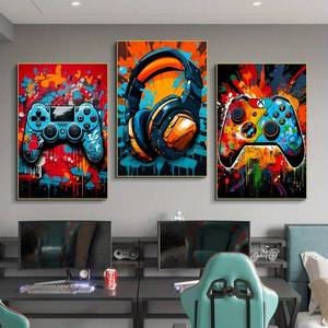 Nouvelles créations élégantes : Affiches murales esthétiques et colorées en porcelaine de cristal, images de designers esthétiques - Product Image 1