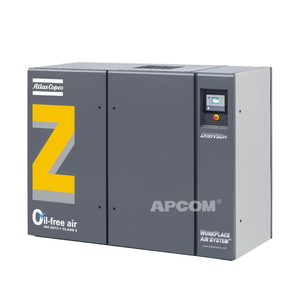 เครื่องอัดอากาศแบบสกรูโรตารี่ Atlas Copco GA G VSD FF ซีรีส์ 90 110 132 160 200 250 315 กิโลวัตต์ เครื่องอัดอากาศอุตสาหกรรมแบบหล่อลื่นด้วยน้ำมัน - Product Image 1