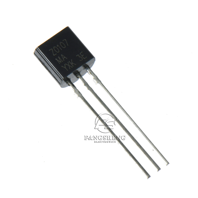 100% New Original Z0607 Z0103 Z0107 ZO107 MA NA Triac 1A/600V TO-92 Z0107MA