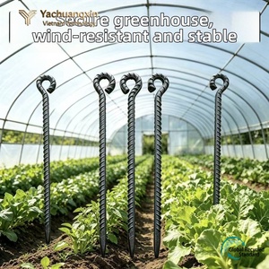 หมุดเกลียวเหล็กหนาสำหรับยึดเต็นท์แคมป์ปิ้งกลางแจ้งใช้ทุกฤดู - Product Image 5