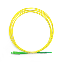 Kabel Patch Cord Fiber Optik Single Mode 1M SC/APC ke LC/APC Simplex LSZH 2.0 3.0mm FTTH