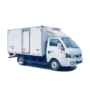 Dongfeng 4x2 디젤 밴화물 소형 냉장고 트럭 브랜드 냉장 장치 포함 3t