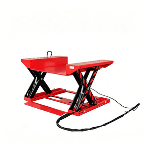Plateforme élévatrice de quai à profil bas, <span class=keywords><strong>table</strong></span> élévatrice hydraulique électrique pour la manutention de marchandises de camions de petite taille - Product Image 1