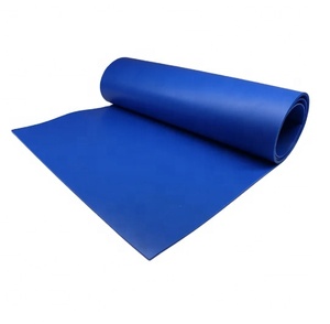 แผ่นเมมเบรน HDPE แบบมีพื้นผิวสองชั้น ขนาด 2.0 มม. สีน้ำเงิน สำหรับบ่อเก็บน้ำในฟาร์มขนาดใหญ่ บ่อเก็บน้ำสำหรับการชลประทาน และบ่อเก็บสารละลาย - Product Image 1