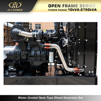Zuverlässiger JLT POWER 500kVA Offener/Schallgedämpfter Dieselgenerator mit ATS Hocheffiziente Stromversorgung