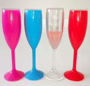 Klassieke 170Ml Champagnefluit Onbreekbaar Onbreekbaar Wijnglazen Plastic