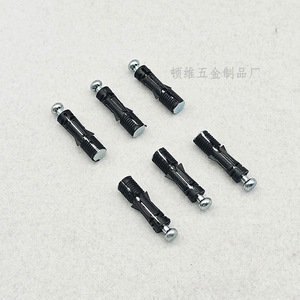 Dunway Quick Connect Connector 34mm Black Heavy Duty For <b>Cupboard</b> Panel Furniture Hardware - Product Image 2