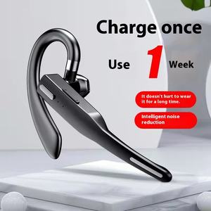 Cross-Border Unisex In-Ear Wireless <span class=keywords><strong>BlueTH</strong></span> Headset Single Ear LED Driver Conducción especial de negocios con JL Chipset Blue-Tooth - Product Image 3