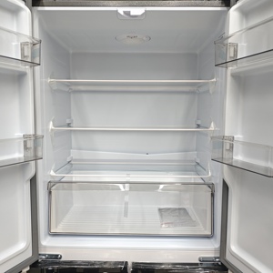 Réfrigérateur à double porte de style français de grande capacité 406L pour la maison - Unité intégrée de réfrigération et de congélation - Product Image 4