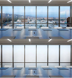 لون أبيض ذاتي اللصق PDLC صبغة نافذة كهربائية قابلة للتبديل للنوافذ والأبواب مواد مبتكرة Pdlc <span class=keywords><strong>ITO</strong></span> - Product Image 3