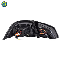 YU GUANG Feu Arrière Clignotant pour Volkswagen Passat B7 Feux Arrière 2012-2016 Lumière Arrière VW Feu Arrière LED Amélioré