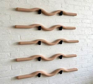 Haltères ondulés ergonomiques en fonte, portables pour la musculation du corps entier et l'entraînement à domicile, utilisation unisexe - Product Image 6