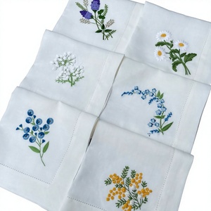 OEM Manufacturer Cotton Kitchen Tea Towels Cloth Napkins Custom Home Textile Supply No MOQ Requirement - Product Image 1