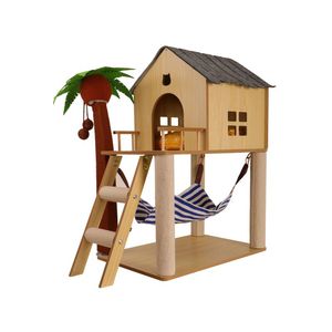 Dừa hình Cây mèo Giường mèo cây nhà cho mèo trong nhà đa chức năng tổ mèo tháp căn hộ đậu gãi bài viết - Product Image 5