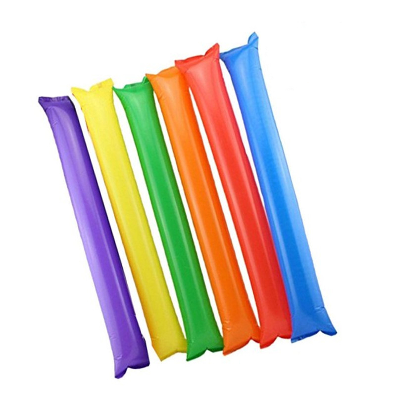 Oempromo customized pe inflatable fan balloon cheering stick