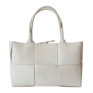 Bolso de diseñador para mujer, bolso de compras tejido de cuero genuino de lujo para mujer, bolso cruzado de hombro con tirantes, venta al por mayor, 2025 - Product Image 2