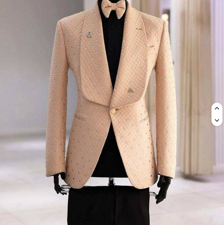Khaki[suit + trousers]