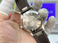 Montre mécanique automatique pour homme, luxe, mode, haute qualité, verre saphir, bracelet en cuir, sport haut de gamme, réserve de marche