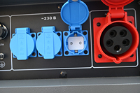 Générateur silencieux 14 kW 2 cylindres GNC ATS à démarrage automatique, double enveloppe, AVR, OEM ODM pour service continu
