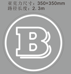 Insegna al Neon Fatta a Mano di Alta Qualità con Logo Auto per Garage e Man Cave - Product Image 3