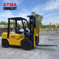 Harga Pabrik Forklift Diesel 2 Ton 2.5 Ton 3 Ton 3.5 Ton 4 Ton 5 Ton 7 Ton 8 Ton 10 Ton 12 Ton dengan Layanan OEM