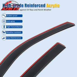 <b>For</b> Chrysler 300 <b>Window</b> Visors Acrylic In-Channel 11-23 Rain Wind <b>Shade</b> 4PC Set <b>Car</b> Door Side <b>Window</b> Protection - Product Image 3