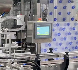 Máquina Automática de Llenado, Tapado y Etiquetado de Botellas de Vidrio Mineral Bov 3 en 1 para Envasado de Bebidas - Product Image 3