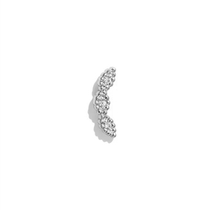 ROXI New Moon S925 Pendientes de Plata de Ley para Mujer, Pendientes de Moda con Forma de Luna Creciente - Product Image 2