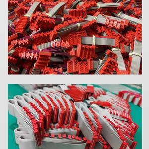 Chống cháy và nhiệt độ cao kháng thiết bị đầu cuối dây thiết bị đầu cuối phẳng Cáp Đỏ IDC phẳng cáp Micro/trận đấu xuyên loại 6P-26P - Product Image 6