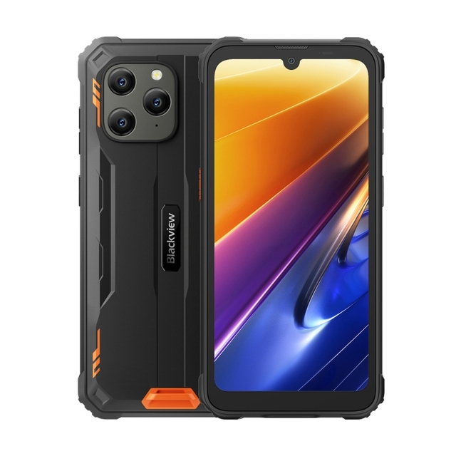 Global Blackview BV5300 Plus 8G 128G 6.1 Inch Android 13 6580mAh Helio G72 4G Rugged Phone