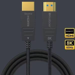 Kaibol Hi <span class=keywords><strong>Series</strong></span> 2.1 8KHD Version Fibre Optique pour Câble HDMI Gaine PVC Dédié pour Usage Domestique et Projection <span class=keywords><strong>TV</strong></span> - Product Image 2